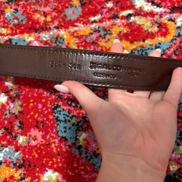 NWOT Galco SB2 CASUAL HOLSTER BELT 1 1/2" - Havana Leather - Size 36 - Picture 5 of 6